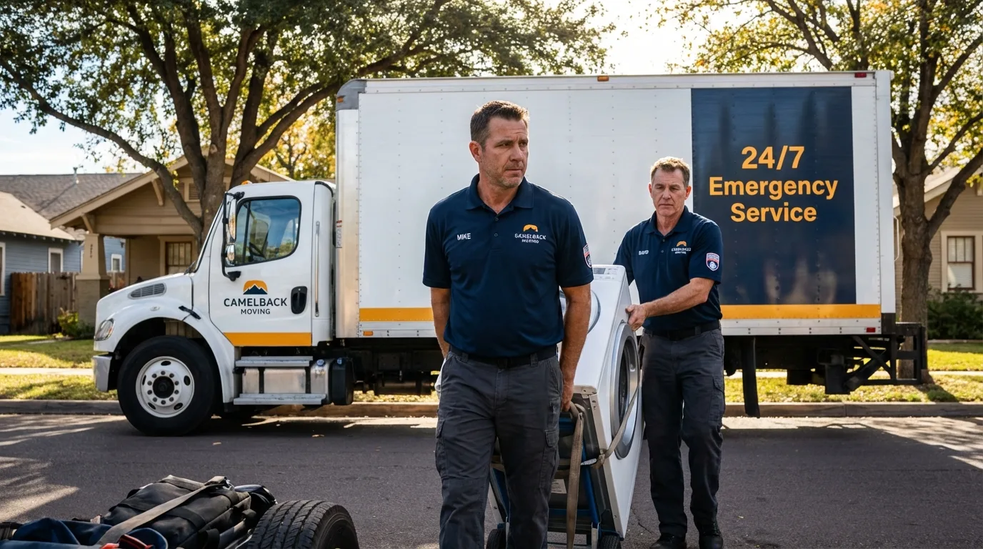 CamelBack Moving crew loading furniture in Somers Point, NJ