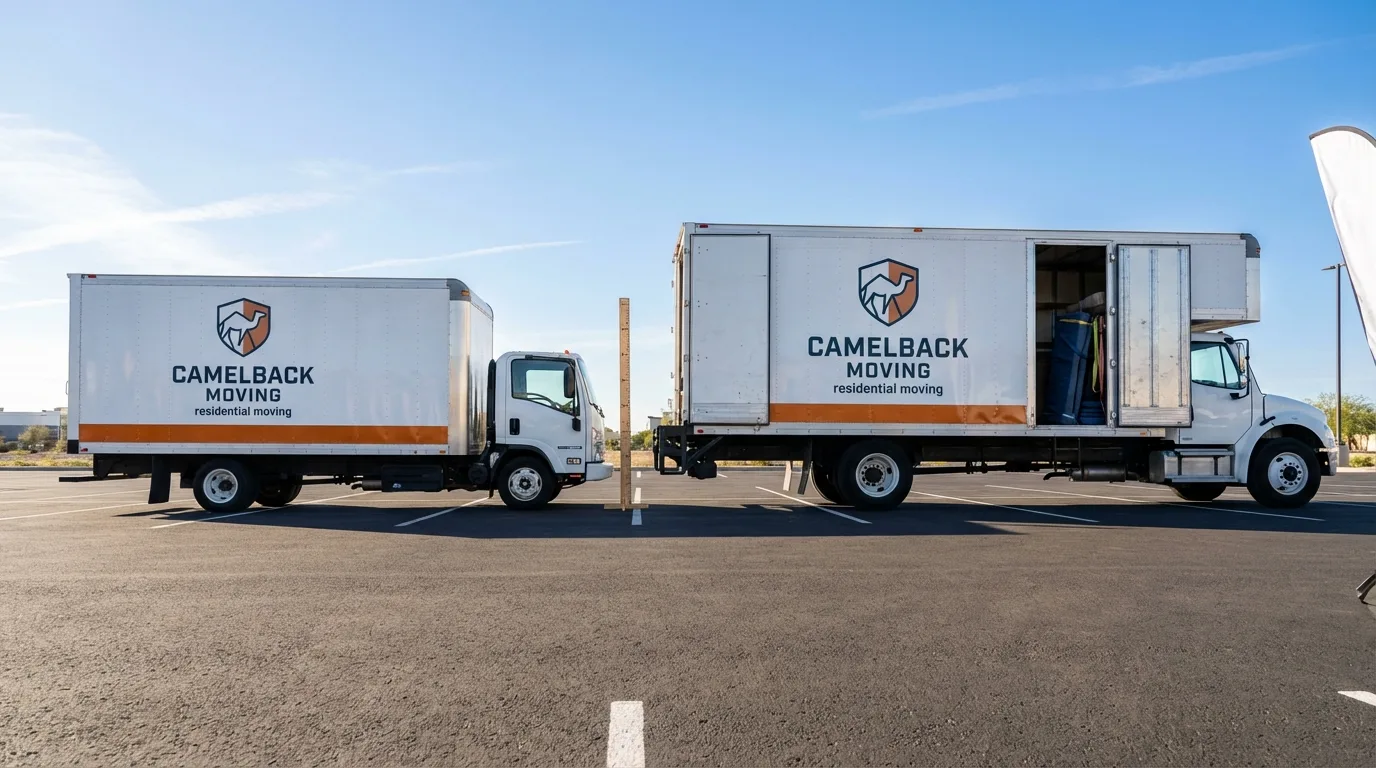 Moving truck size capacity guide in Somers Point